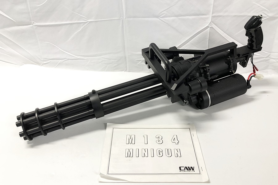 CAW M134 電動ガン 規制クリア ミニガン ガトリングガン / フィーダー