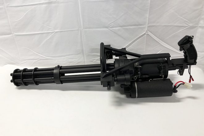 CAW M134 ミニガン MINIGUN 電動ガン 3000番台 ロングバレル モスマガジン」買取実績のご紹介 - エアガン買取スペースブキヤ