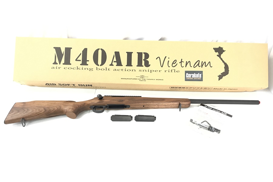 タナカ M40 AIR Vietnam ベトナム エアコッキングガン 予備マガジン付 ...