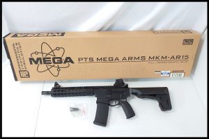 「KSC PTS MEGA ARMS MKM CQB ガスブローバック」買取実績のご紹介