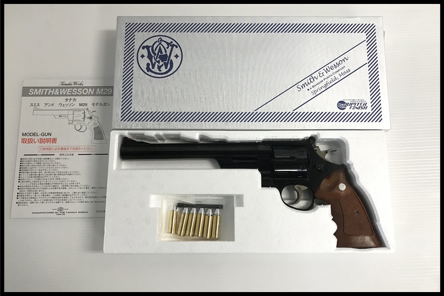 タナカ S&W M29カウンターボアード 8インチスチールジュピター HW