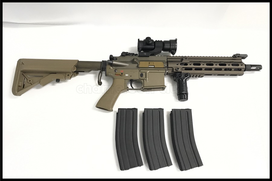 東京マルイ HK416 デルタカスタム FDE 次世代電動ガン フォアグリップ