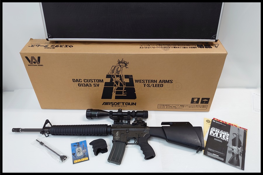 新素材新作 M16A2 ゴルゴ13 WA 限定品 ウエスタンアームズ ASGK ...