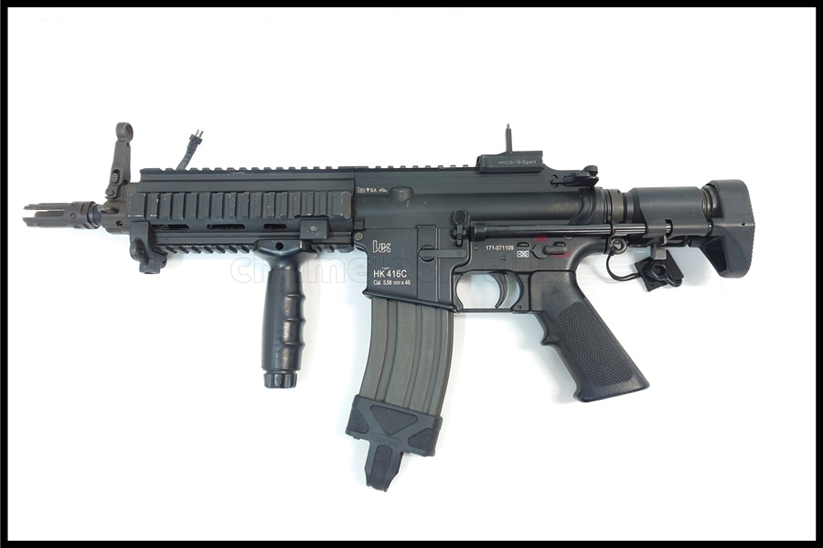 SYSTEMA/システマ PTW HK416C リコイルカスタム MAX2 アンビ トレポン