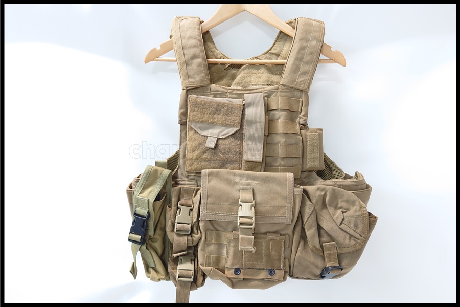 米軍実物】EAGLE MAR-CIRAS サイズ：M カーキ（軍放出品） - ミリタリー