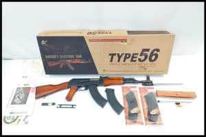 「RS リアルソード 56式自動小銃 TYPE56 電動ガン R151 付属品多数」買取実績のご紹介