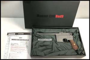 「A!CTION Mouser C96 Red9 ナチュラルフィニッシュ発火型HWモデルガン」買取実績