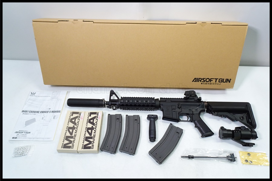 WAウエスタンアームズM4A1《アメリカン・スナイパー》S-ver. カスタム WA ウェスタンアームズ ￼M4A1 ガスガン 完売WAコルトM4A1