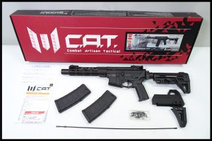 「C.A.T CAT-04 AR-15 Explorer エクスプローラー 8.5 電動ガン 予備マガジン付」買取実績