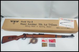 「CMC モーゼルKar98K SMG規格金属モデルガン スリング付き」買取実績