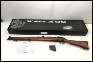 「S&T Lee Enfield リーエンフィールド No.1 MKIII エアーコッキングライフル リアルウッド STSPG19RW」買取実績