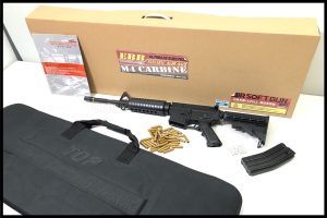 「TOP M4A1カービン EBB ライブカート式 ブローバック電動ガン ストック交換品」買取実績