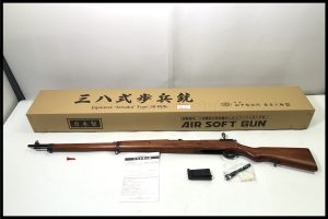 「タナカ 三八式歩兵銃 ver.2 ブラック 鬼胡桃銃床仕様 ガスガン 遊底被付」買取実績