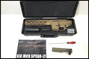 「ARRON SMITH SIG MCX SPEAR-LT 11インチ コンバージョンキット ガスブローバック MWS」買取実績