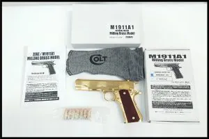 「ZEKE M1911A1 ナショナルマッチ（1937） モデルガン　真鍮削り出し」買取実績のご紹介