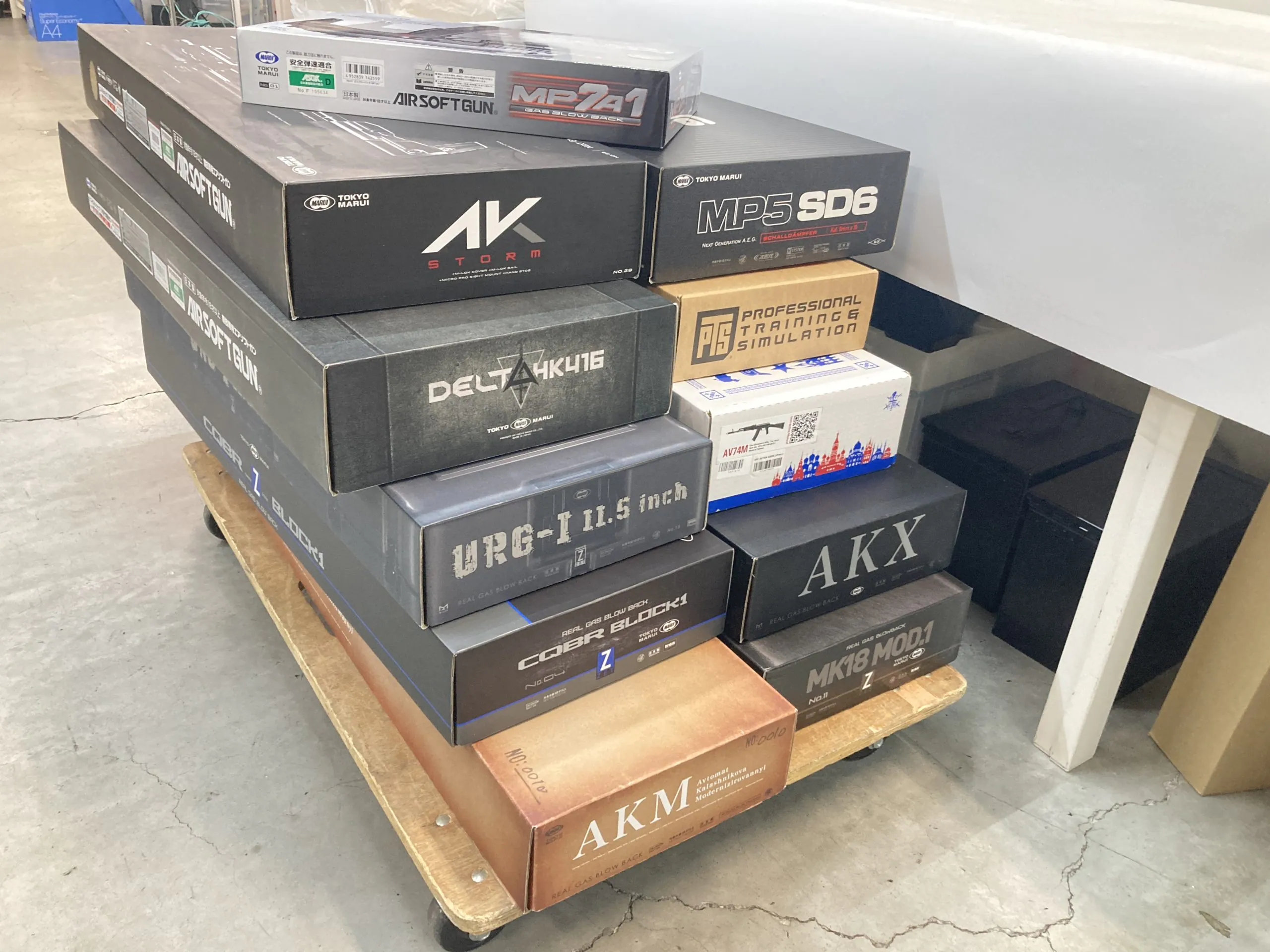 東京マルイガスブローバック、次世代電動ガン、KSC、VFCなど長物-