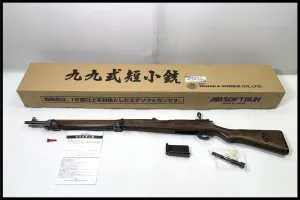 「タナカ 九九式短小銃 ver.2 グレー・スチール・フィニッシュ ガスガン 遊底被付」買取実績