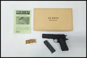 「CAW M1911A1 ミリタリー HW ダミーカート式モデルガン」買取実績